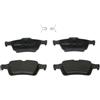 FERODO Kit pastiglie freni Posteriore non predisposto per visualizzazione avviso usura senza accessori FDB1931 Compatibilità con FORD Focus II Hatchback DA, HCP, DP FOCUS III C-Max II DXA/CB7, DXA/CEU