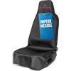 Walser Coprisedile auto Protector, 1 coprisedile per sedile anteriore, rivestimento auto 100% idrorepellente e antimacchia, coprisedili veicolo da officina con logo nero