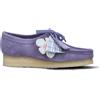 CLARKS ORIGINALS WALLABEE Mocassino donna viola in suede