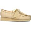 CLARKS ORIGINALS WALLABEE Mocassino donna paglierino in pelle