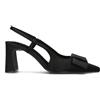 A.ENNIE Slingback donna nera