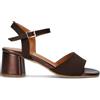 REBECCA VAN DIK Sandalo donna marrone