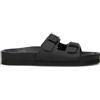 FRAU Ciabatta donna nera in pelle