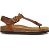 FRAU Sandalo donna cognac in pelle