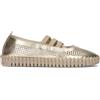 FRAU Ballerina donna platino in pelle