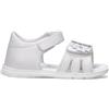 CHICCO Sandalo bimba bianco in pelle