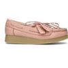CLARKS EVO WALLABEE EVOSEA Scarpa barca donna rosa in pelle