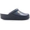 SANITAL LIGHT ANTI-SHOCK Ciabatta donna blu in pelle
