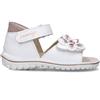 PRIMIGI Sandalo bimba bianca in pelle