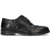 MADE IN ITALY Stringata uomo nera in pelle