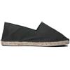 ESPADRILLES Espadrillas uomo nero tessuto