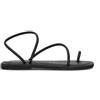 LE SALENTINE Sandalo donna nero in pelle