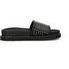 KLAS Ciabatta donna nera con borchie