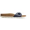 BIRKENSTOCK MADRID Ciabatta donna blu in vernice