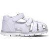 CHICCO Sandalo bimba bianco in pelle