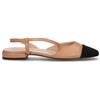 REBECCA VAN DIK Slingback donna beige/nera