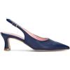 BIANCOANTICO Slingback donna blu