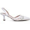 FRICKY Slingback donna bianca