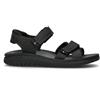 CLARKS ESSENTIALS Sandalo uomo nero in pelle