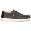 HEY DUDE WALLY KNIT - Slip on uomo nero