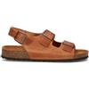 BIO GREEN - Ciabatta uomo marrone