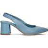 ARIA SHOES REBECCA VAN DIK Decollete donna azzurra in pelle