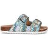 COLORS OF CALIFORNIA Ciabatta donna azzurra
