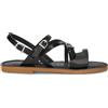 LE SALENTINE Sandalo donna nero