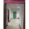 ZiDeTang Tenda per porta con perline in acrilico, decorazione per la casa, con nappe (100 cm x 195 cm, cuore rosa)