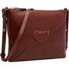 The Bridge Borsa A Tracolla In Pelle Con Chiusura A Zip Linea Frida