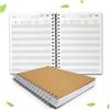 KOCHDIALOG Libro di prenotazione 2026, formato A5, per gastronomia e hotel, ristoranti, pensioni, appartamenti, pianificazione camere, calendario prenotazioni