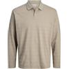 JJ rebel Jreblouis Polo LS, Sky Captain, S Uomo