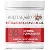 BELL'ITALIABIO Gel Artiglio del Diavolo Extra Forte 98% 550ml Formula Naturale e Professionale per Massaggi Muscoli Crema Recupero Muscoli Sportiva con Collagene, Acido Ialuronico Bell'ItaliaBio Made in Italy