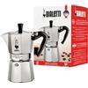 Bialetti Caffettiera Moka Express 12 Tazze, Manico anti scottatura, Non adatta a induzione, 12 Tazze (600 ml), Alluminio