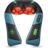 COMFIER 2026 Masajeador Cervical Inalámbrico con Función de Calor, Masajeador Cervical y Espalda Shiatsu 4D, Relajación Profunda para Cuello, Hombros y Espalda, Ideal como Regalo para Madres y Padres