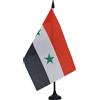 AZ FLAG Bandiera Da Tavolo Siria 21x14 cm - Piccola Bandierina Siriana 14 x 21 cm