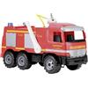 LENA - Fire Brigade Mercedes Benz Actros Camion della Spazzatura per 3+ Anni Bambini, Rosso