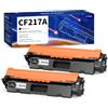 Skydo 17A CF217A Compatibile per HP Cartuccia di Toner per Laserjet Pro M102A M102W, MFP M130a M130nw M130fn M130fw (2 Nero)