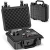 tectake® Valigetta Universale per Fotocamera, Custodia Macchina Fotografica, Leggera, Robusta, Porta Macchina Fotografica, Valigetta Impermeabile Rigida, IP55 - dimensioni interne 23,5 x 17,5 x 10 cm
