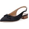 Soffice Sogno Scarpe slingback a punta in tessile con tacco 3,5cm