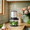 Severin KM 3867 Tritatutto universale +disco emulsionante Ciotola in vetro,400W