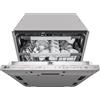 LG DB597TXS LAVASTOVIGLIE INCASSO QUADWASH 14 COPERTI 43 dB