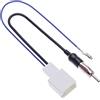 Keple Adattatore Per Antenna Radio Per Auto Aftermarket Cavo Convertitore Stereo Aereo Compatibile con LX5 70, FR-S, BRZ, Legacy, Impreza, Outback, XV Crosstrek | DIN (Motorola) Al Terminale