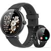 Cillso Smartwatch Donna, 1.27HD Orologio Smartwatch con Chiamata Bluetooth, 2026 Orologio Contapassi con Sonno/Cardiofrequenzimetro, 100+ Sportive Fitness Watch, IP68 Smart Watch per Android iOS, Nero