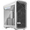 Fractal Design Torrent Compact White Computer Case TG Tempered Glass Clear