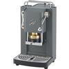 FABER COFFEE MACHINES | 3.0 PRO ESSENTIAL | Macchina Caffè ESE 44mm Compatta con, Tanica in Vetro, Portacialda Estraibile e Pressacialda Ottone Regolabile (Gray Daytona, CROMO)