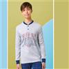 GRANCHIO Pigiama Lungo Ragazzo 11-16a GRANCHIO Cod. GP4152 - grigio