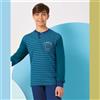 GRANCHIO Pigiama Lungo Ragazzo 11-16a GRANCHIO Cod. GP4151 - verde
