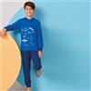 GRANCHIO Pigiama Lungo Bimbo 3-10a GRANCHIO Cod. GP4146 - blu