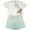GRANCHIO Pigiama Corto Ragazza 11-16a GRANCHIO Cod. GP7136 - BIANCO